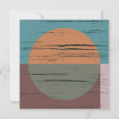 オレンジと緑の円 (裏面)