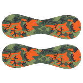 オレンジと緑の迷彩、軍隊、陸軍 ソフトボール (パネル)