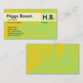 オレンジと緑 名刺 (正面/裏面)