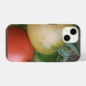 オレンジと赤いトマト iPhoneケース (裏面横)