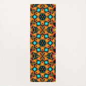 オレンジと赤のヨガマット ヨガマット (裏面)