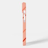 オレンジと赤の色合い Case-Mate iPhoneケース (裏面 / 左)