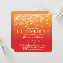 オレンジと金ゴールド《写真》ぼけ味ライトリハーサルディナー