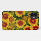 オレンジと黄色のエキナセアフローラのケース Case-Mate iPhoneケース (裏面(横))