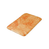 オレンジと黄色の大理石 バスマット (アングル)