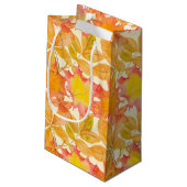 オレンジと黄色の紅葉 スモールペーパーバッグ (裏面アングル)