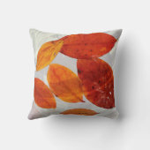 オレンジと黄色葉の クッション (裏面)