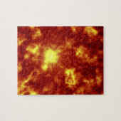 オレンジと黄色 ジグソーパズル (横)