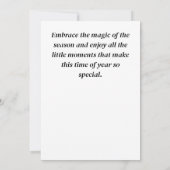 オレンジと黄色 招待状 (裏面)