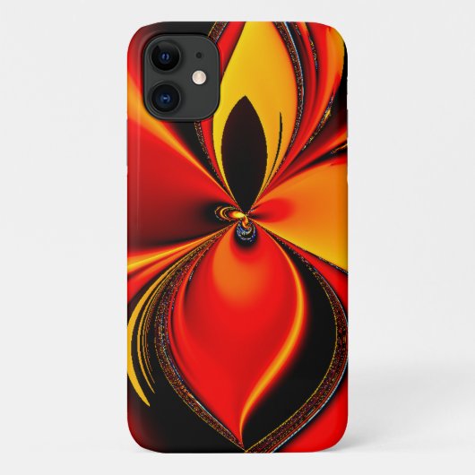 オレンジと黒の柑橘系フレーバー Case-Mate iPhoneケース (裏面)