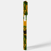 オレンジにヒマワリと金魚 Case-Mate iPhoneケース (裏面 / 右)