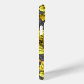 オレンジに灰色の葉バラの黄色 Case-Mate iPhoneケース (裏面 / 右)