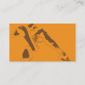 オレンジに考えること-ビジネス 名刺 (裏面)