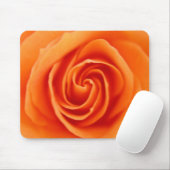 オレンジのばら色のマウスパッド マウスパッド (マウス)