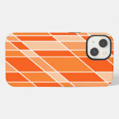 オレンジのグラデーション iPhoneケース (裏面横)