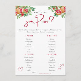 オレンジのグリーン | 財布の中身は何？シャワーゲーム エンクロージャーカード