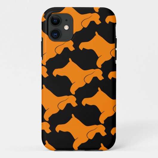 オレンジのコッカー・スパニエル Case-Mate iPhoneケース (裏面)