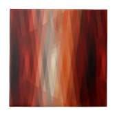 オレンジのストライプ タイル (正面)