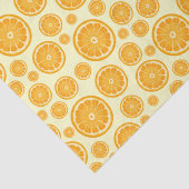 オレンジのスライス柑橘類フルーツ 薄葉紙 (詳細)