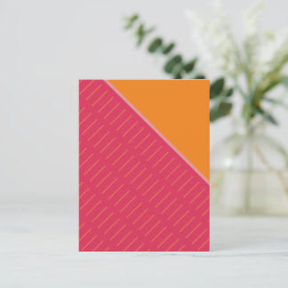 オレンジのスライス2抽象デザイン ポストカード