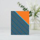 オレンジのスライス ポストカード (スタンド正面)