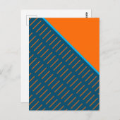 オレンジのスライス ポストカード (正面/裏面)