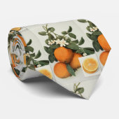 オレンジのタイ ネクタイ (ロール)