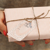 オレンジのトリックまたはベビーハロウィーンから治療 ギフトタグ