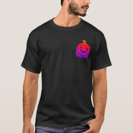 オレンジのハロウィンファミリーマッチングTシャツ ザ ブー クルー Tシャツ