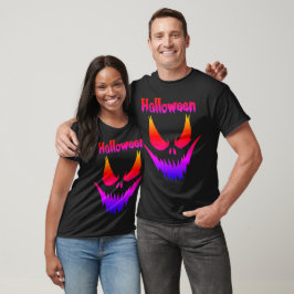 オレンジのハロウィンファミリーマッチングTシャツ ザ・ブー・クルー Tシャツ