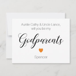 オレンジのハートは私の親権案になる 招待状