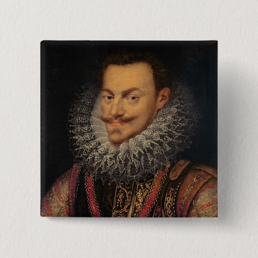 オレンジのフィリップウィリアムの王子 缶バッジ (正面)