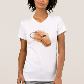 オレンジのホイッスル レディースTシャツ Tシャツ (正面)