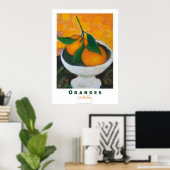 オレンジのポスター ポスター (ホームオフィス)