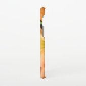 オレンジのライリーの花 SAMSUNG GALAXYケース (左側)