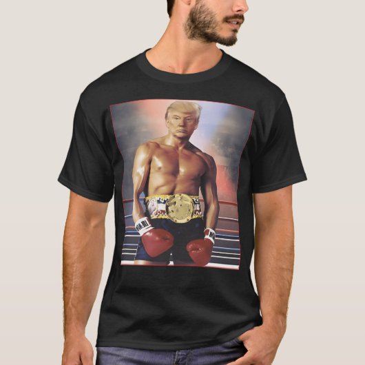 オレンジの予言者 ドナルド・トランプ Tシャツ (正面)