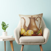 オレンジの付いたピッチャー クッション (椅子)