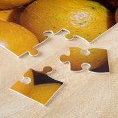 オレンジの写真がたくさん ジグソーパズル (側面)