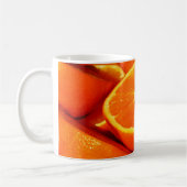 オレンジの写真 コーヒーマグカップ (左)