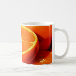 オレンジの写真 コーヒーマグカップ