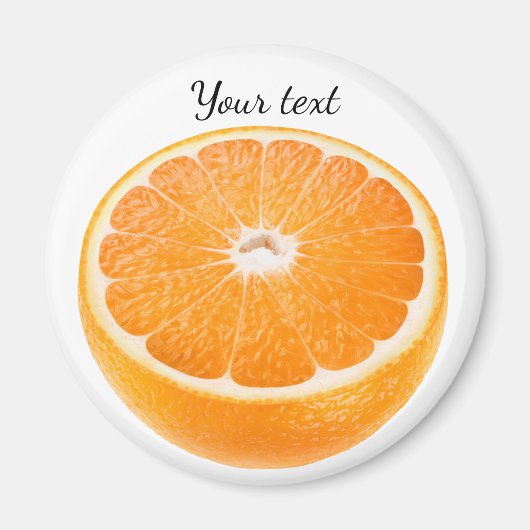 オレンジの半分 マグネット (正面)