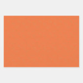 オレンジの卒業式キャップトス ラッピングペーパーシート (正面2)