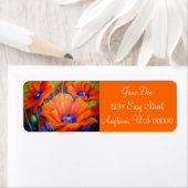 オレンジの印象 ラベル (インサイチュ)