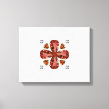 オレンジの宝石ダイヤモンドアート、オレンジ