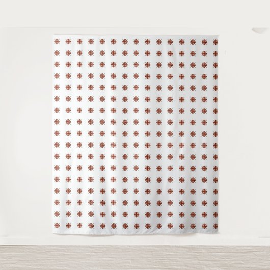 オレンジの宝石ダイヤモンドアート、オレンジ タペストリー (正面)