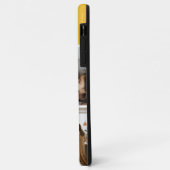 オレンジの家族写真コラージュ4枚用 Case-Mate iPhoneケース (裏面/左)