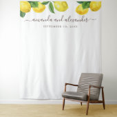 オレンジの庭の背景。レモンの結婚式の背景 タペストリー (インサイチュ)