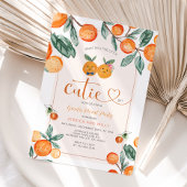 オレンジの性別が小さなかわいこちゃんの内容を明らかにする 招待状