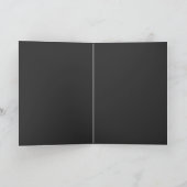 オレンジの木の手描きアート作品 カード (内部)