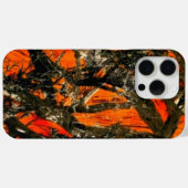 "オレンジの木の枝のカモフラージュ" Case-Mate iPhoneケース (裏面 (横))